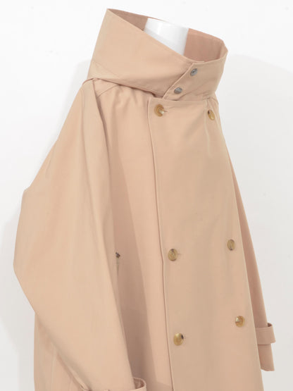 Taffeta Short Trench
