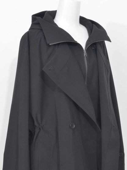 Taffeta Layered Short Coat