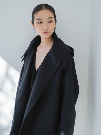 Double Face Short Trench