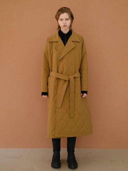Pre order｜Quilted Long Coat