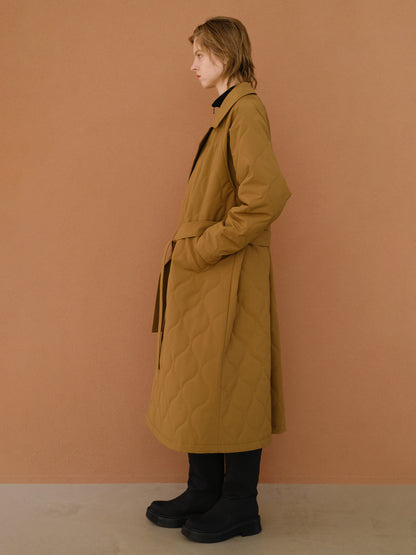 Pre order｜Quilted Long Coat