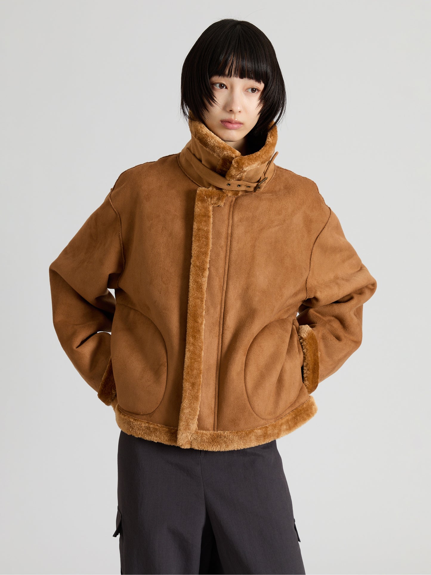 Eco Mouton Short Blouson