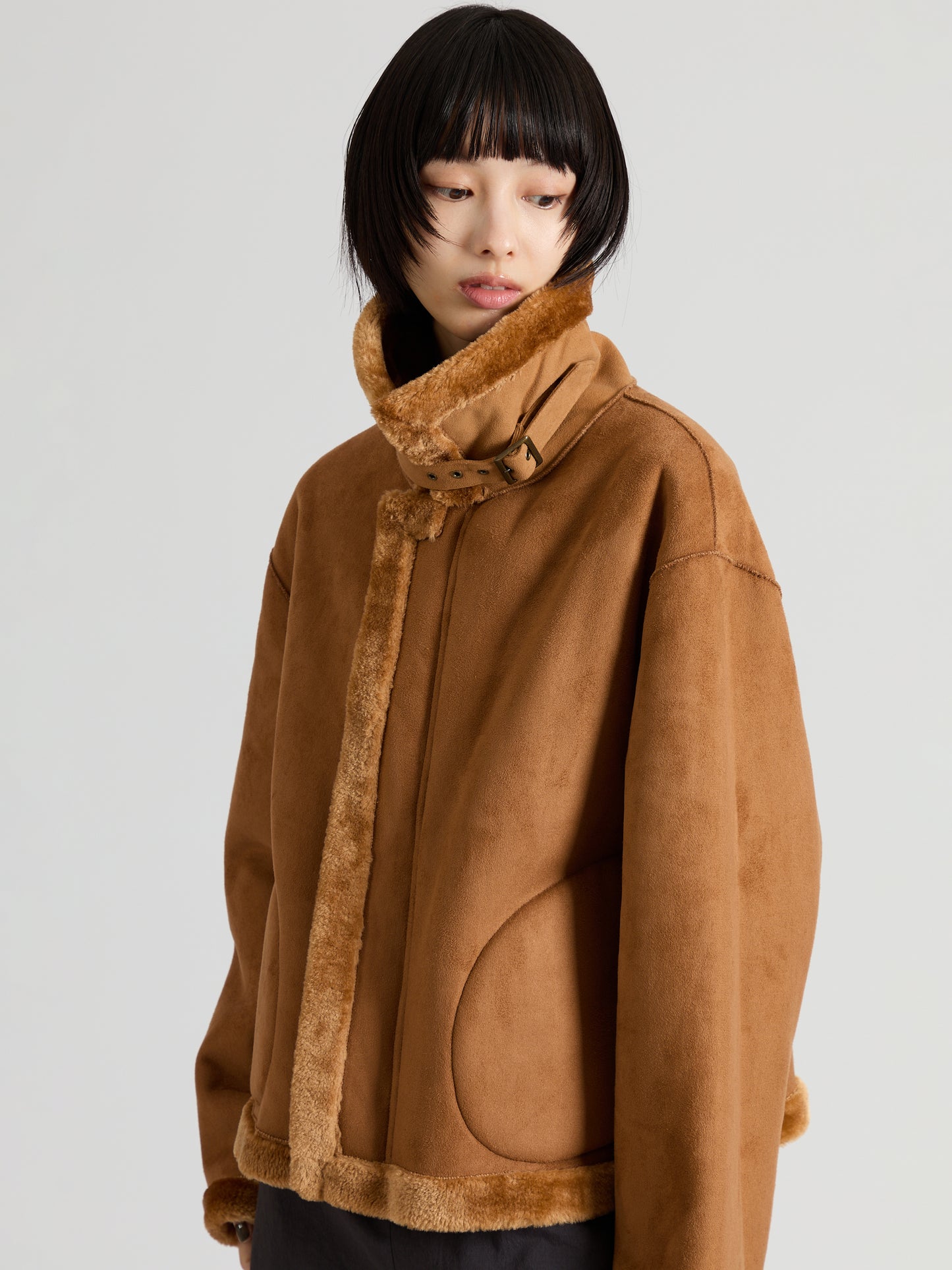 Eco Mouton Short Blouson