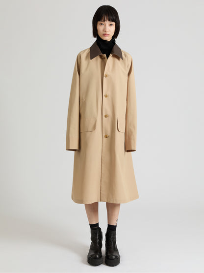 Taffeta Cleric Coat