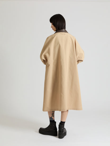 Taffeta Cleric Coat