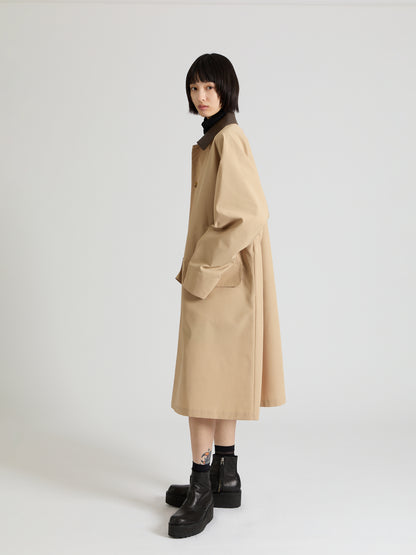 Taffeta Cleric Coat