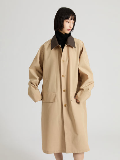 Taffeta Cleric Coat