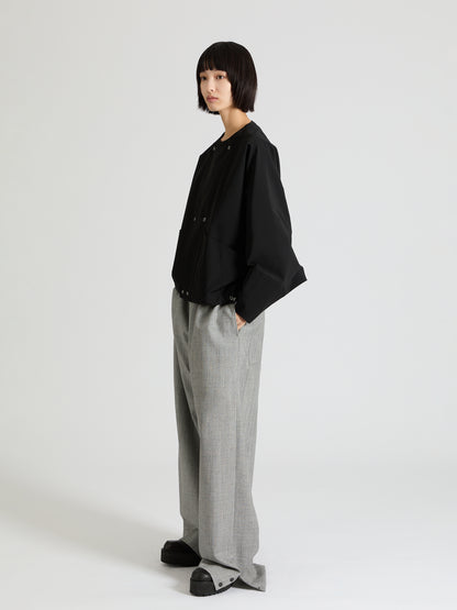 Taffeta Front Pocket Jacket