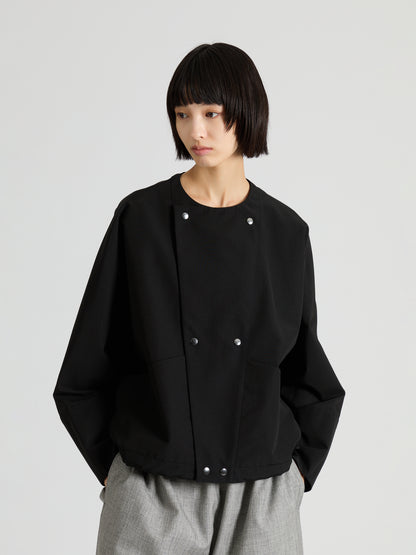 Taffeta Front Pocket Jacket