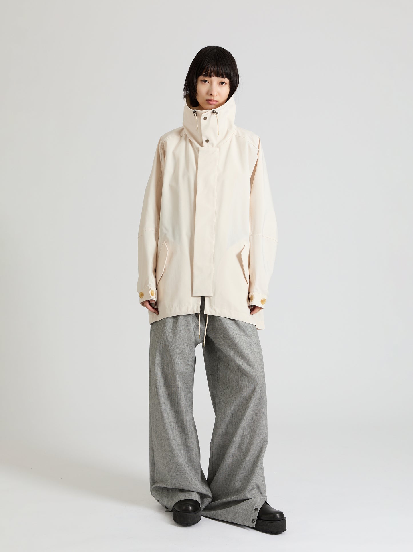 Taffeta Short Blouson