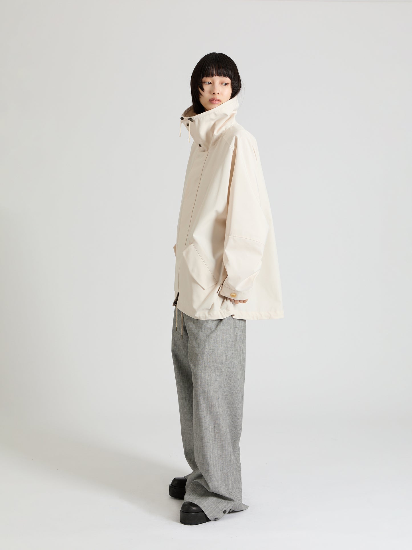 Taffeta Short Blouson
