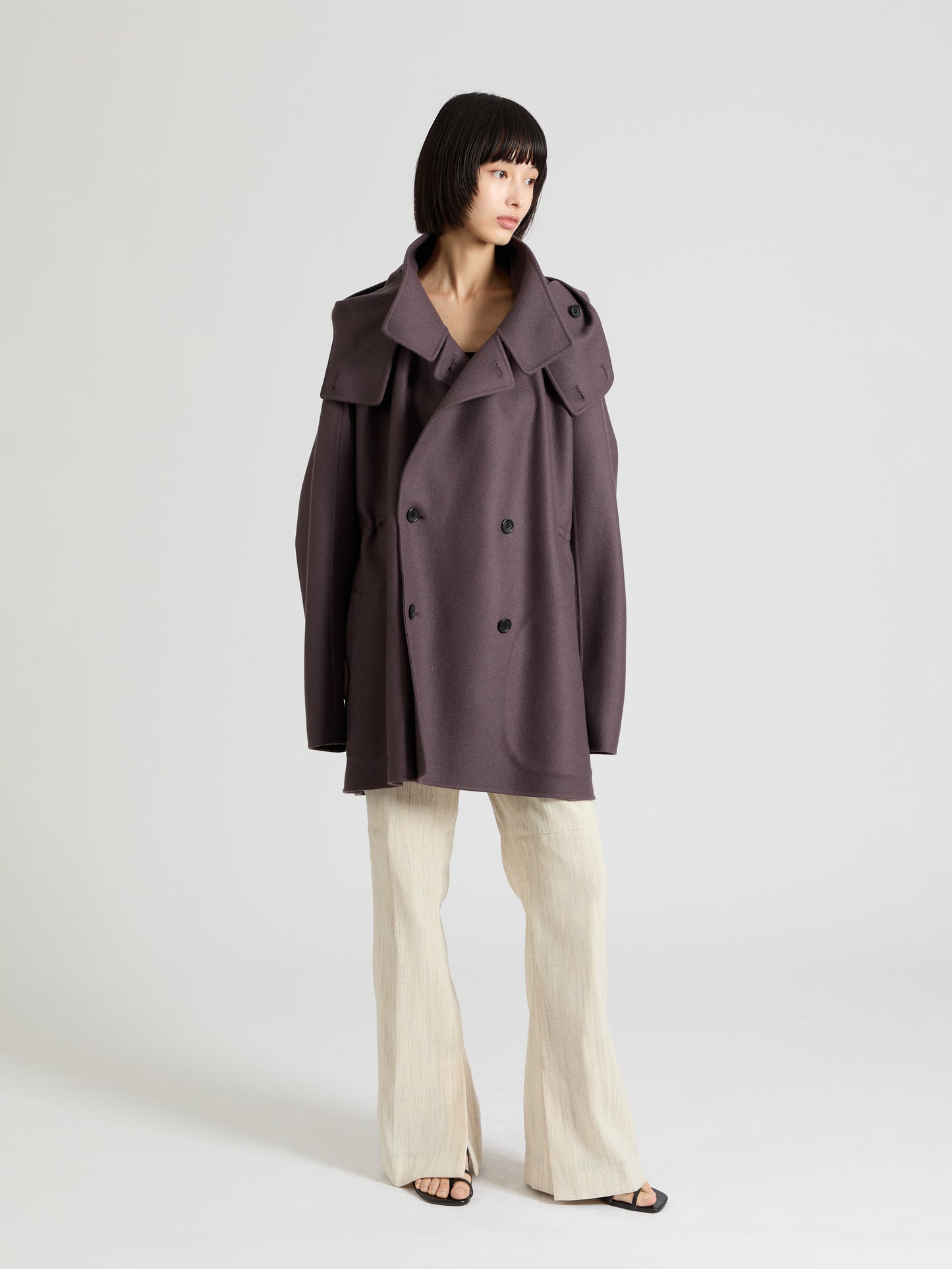 Double Face Short Trench