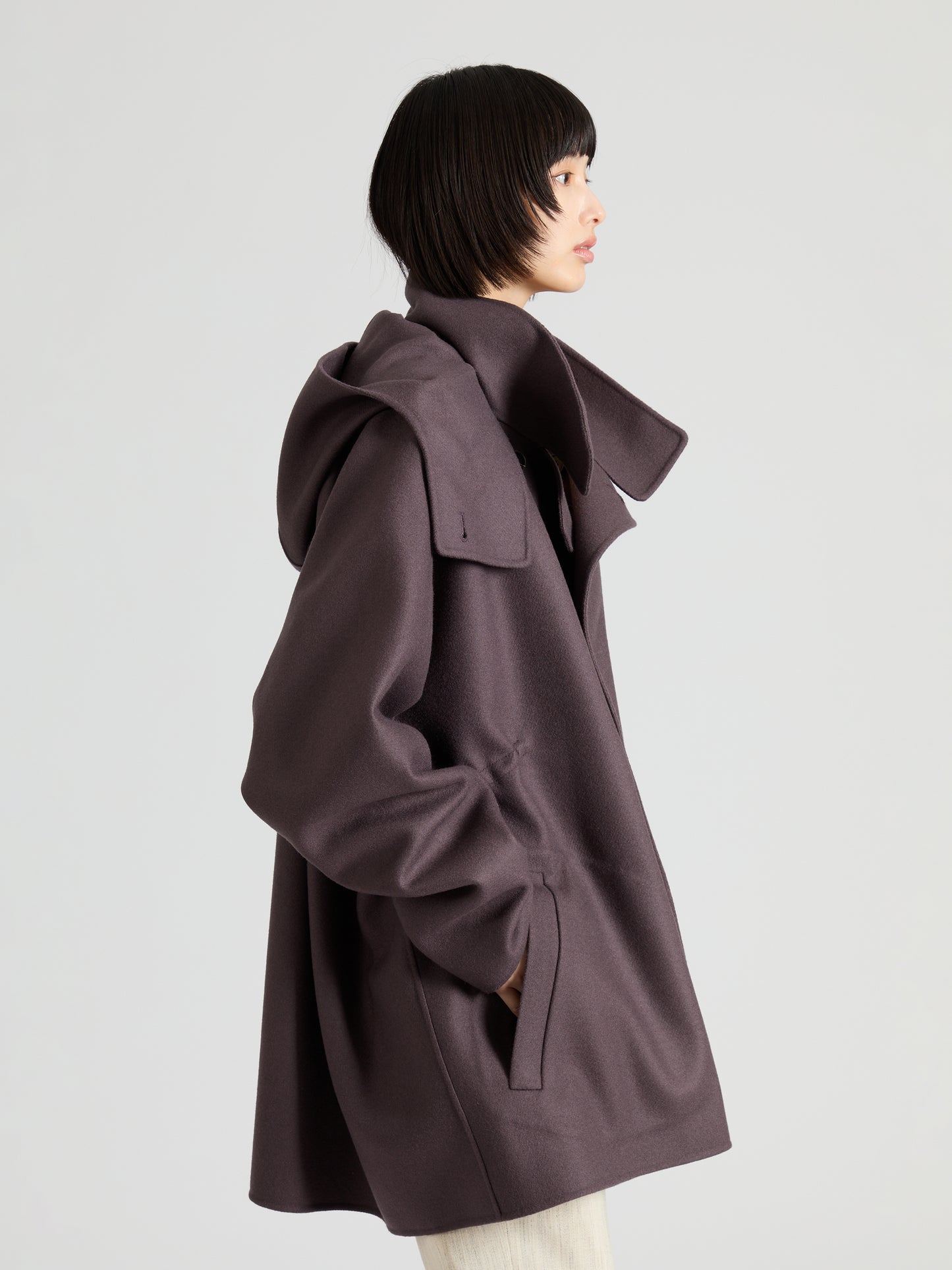 Double Face Short Trench