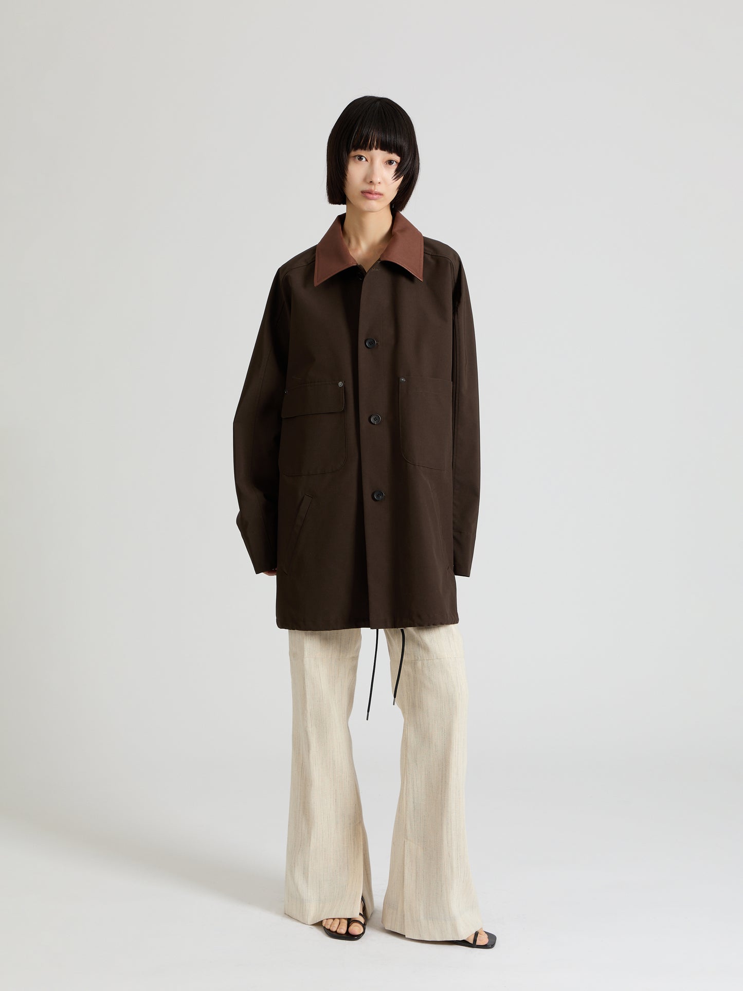 Taffeta Cleric Blouson