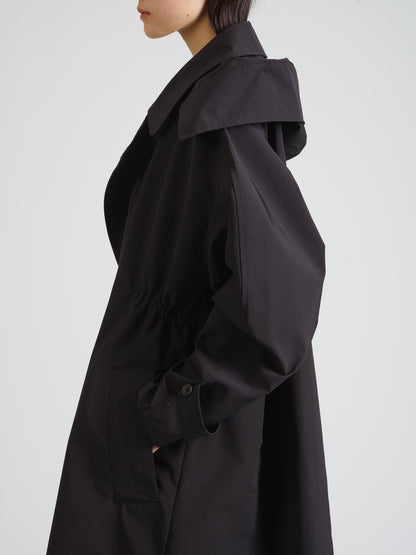 Taffeta Trench Coat