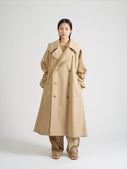 Taffeta Trench Coat